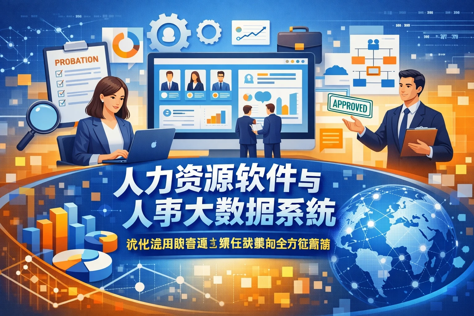 人力资源软件与人事大数据系统：优化试用期管理与兼任决策的全方位指南