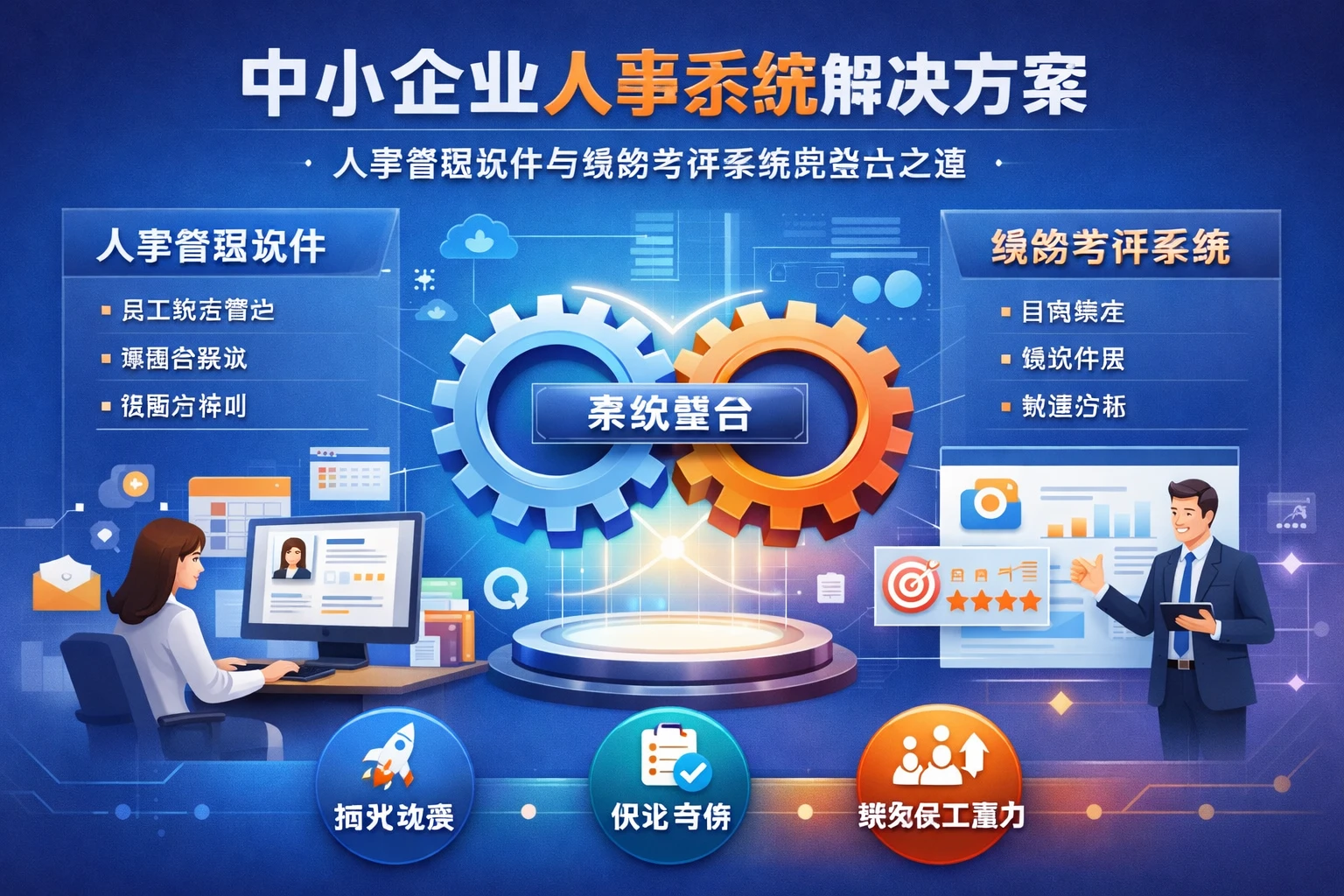 中小企业人事系统解决方案：人事管理软件与绩效考评系统的整合之道