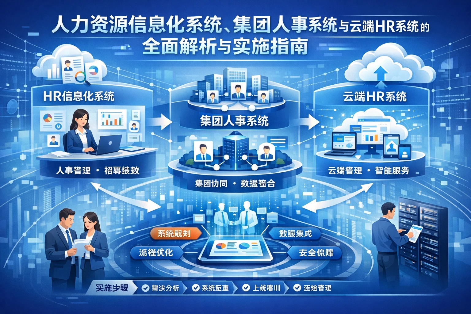人力资源信息化系统、集团人事系统与云端HR系统的全面解析与实施指南