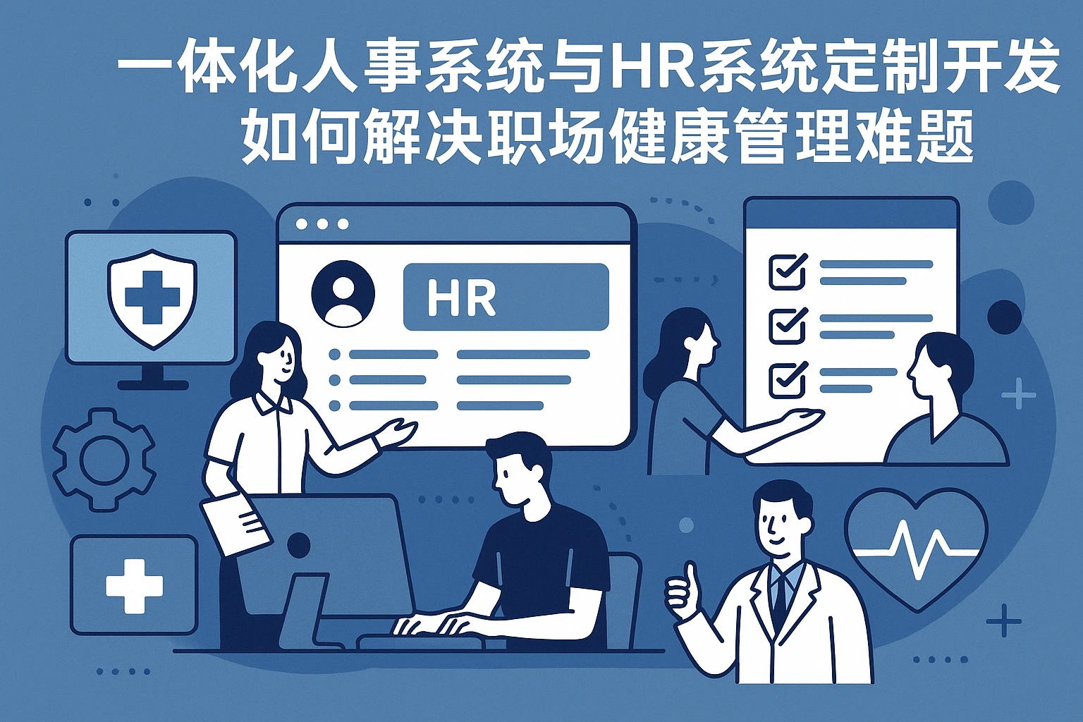 一体化人事系统与HR系统定制开发如何解决职场健康管理难题