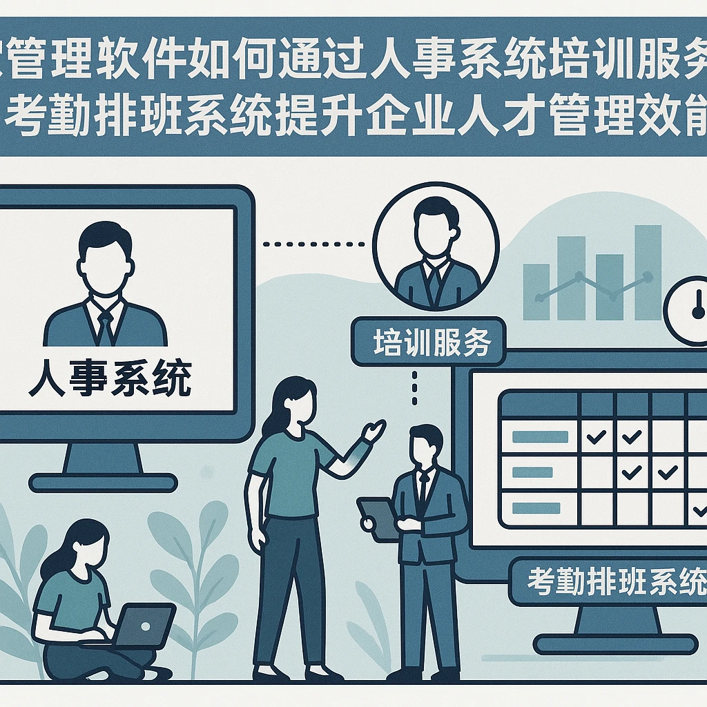 HR管理软件如何通过人事系统培训服务与考勤排班系统提升企业人才管理效能