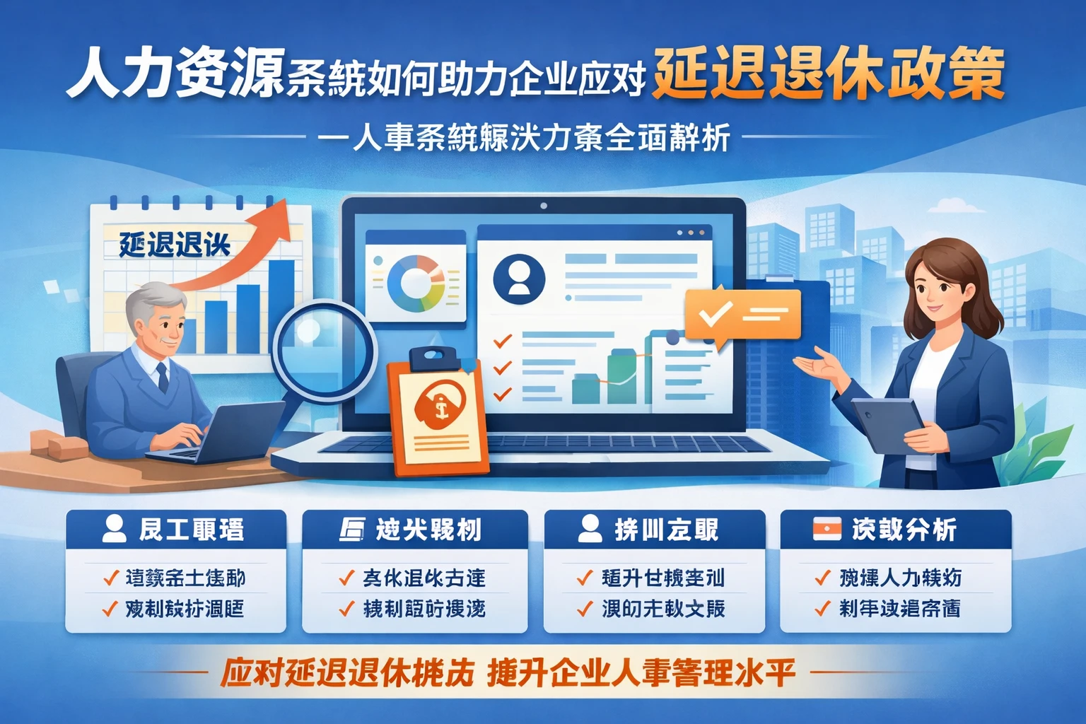 人力资源系统如何助力企业应对延迟退休政策——人事系统解决方案全面解析