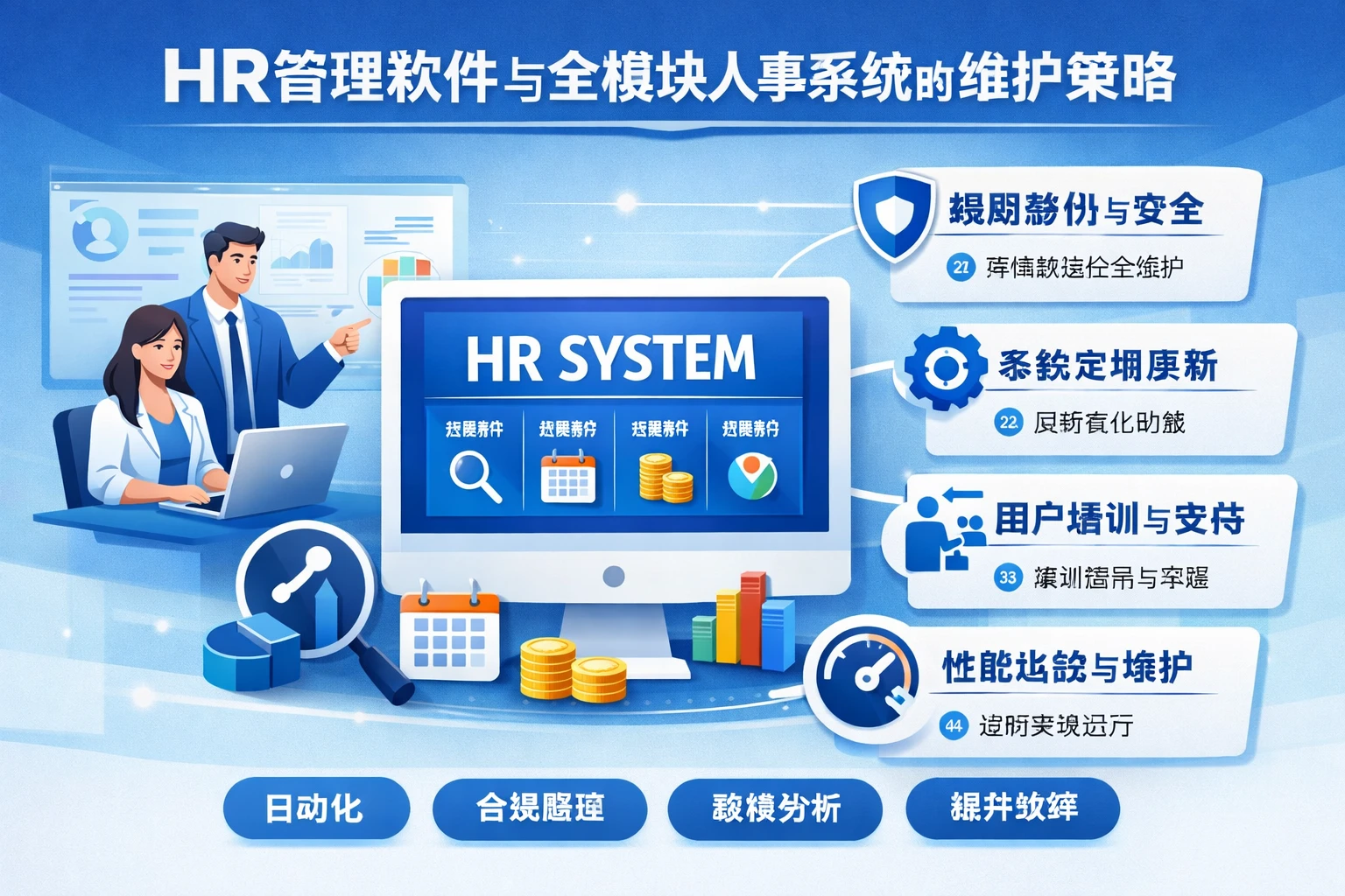 HR管理软件与全模块人事系统的维护策略