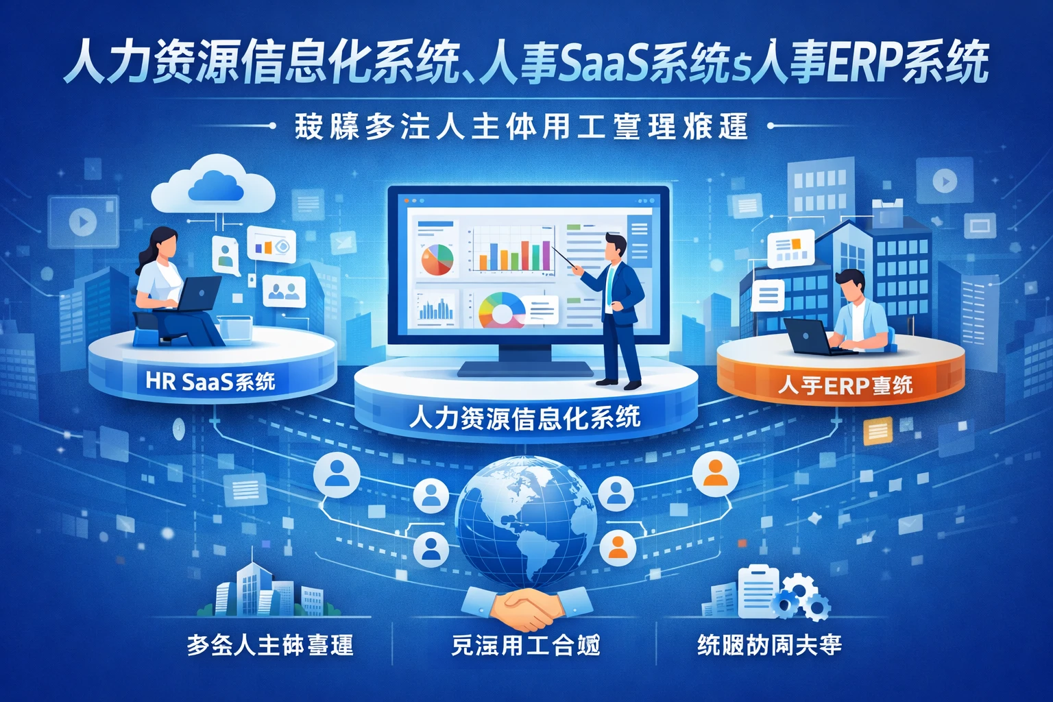 人力资源信息化系统、人事SaaS系统与人事ERP系统：破解多法人主体用工管理难题