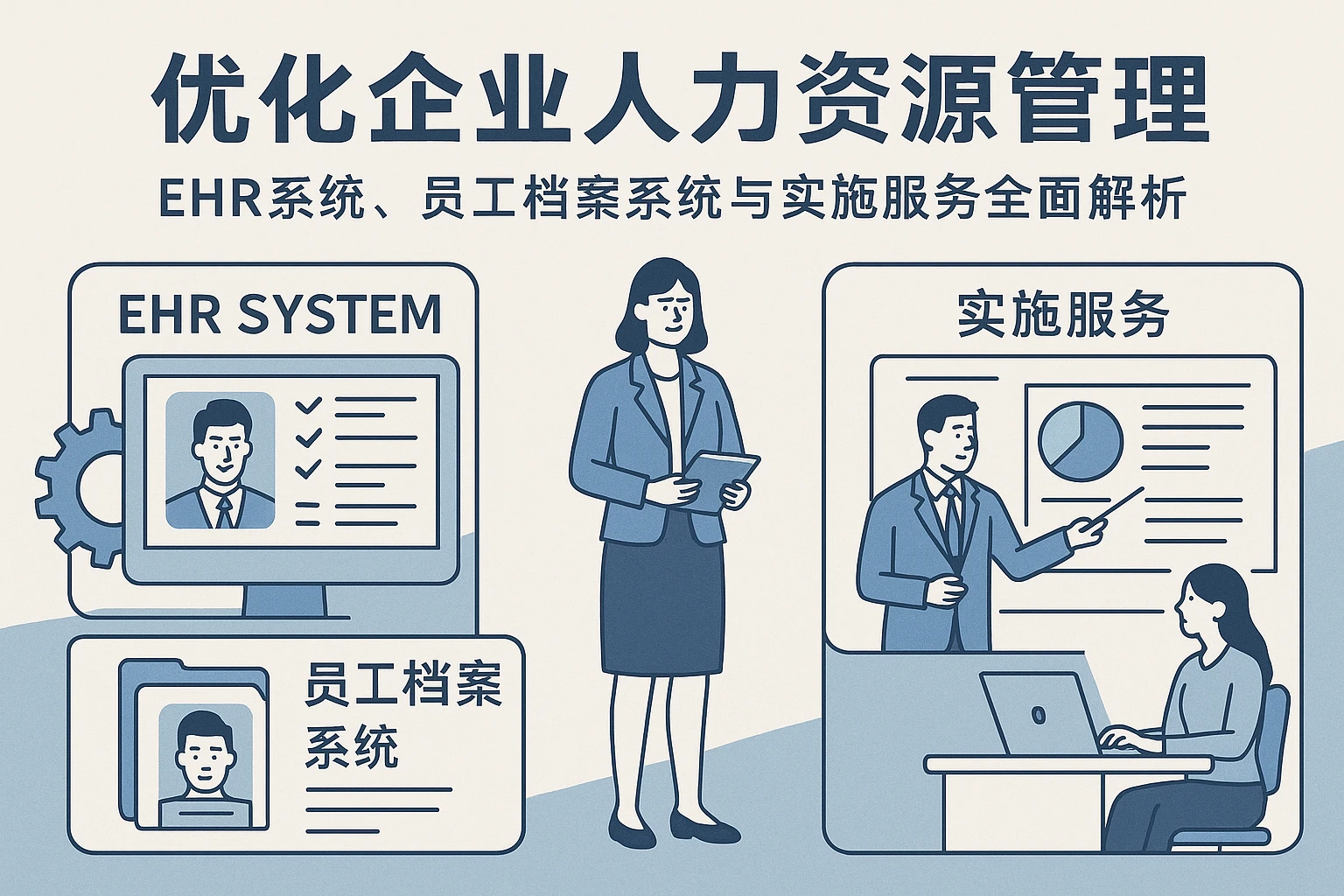优化企业人力资源管理：EHR系统、员工档案系统与实施服务全面解析