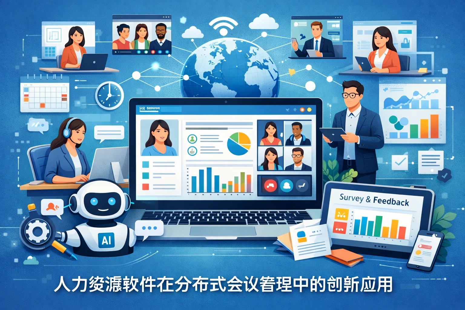 人力资源软件在分布式会议管理中的创新应用