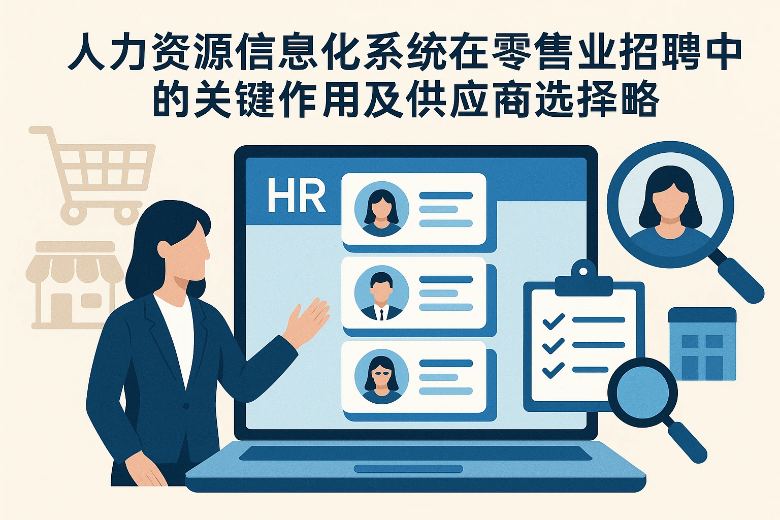 人力资源信息化系统在零售业招聘中的关键作用及供应商选择策略