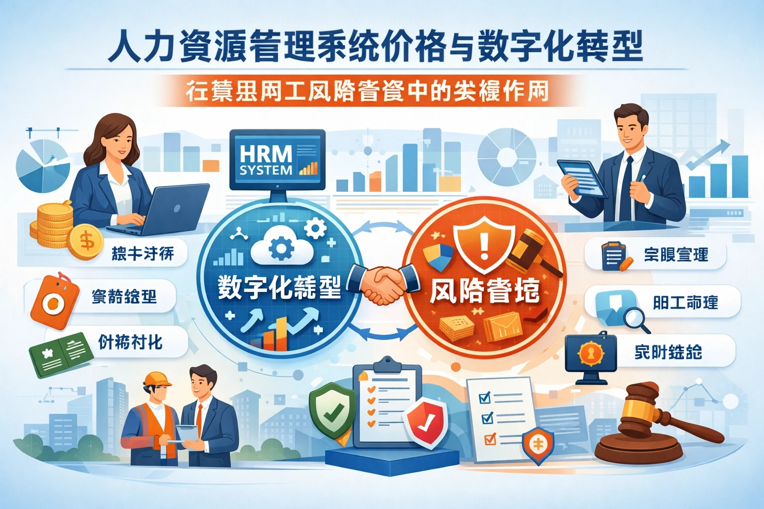 人力资源管理系统价格与数字化转型在集团用工风险管控中的关键作用