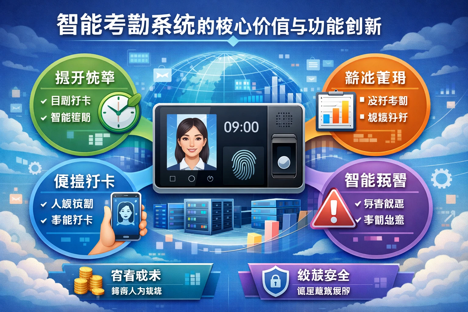 智能考勤系统的核心价值与功能创新