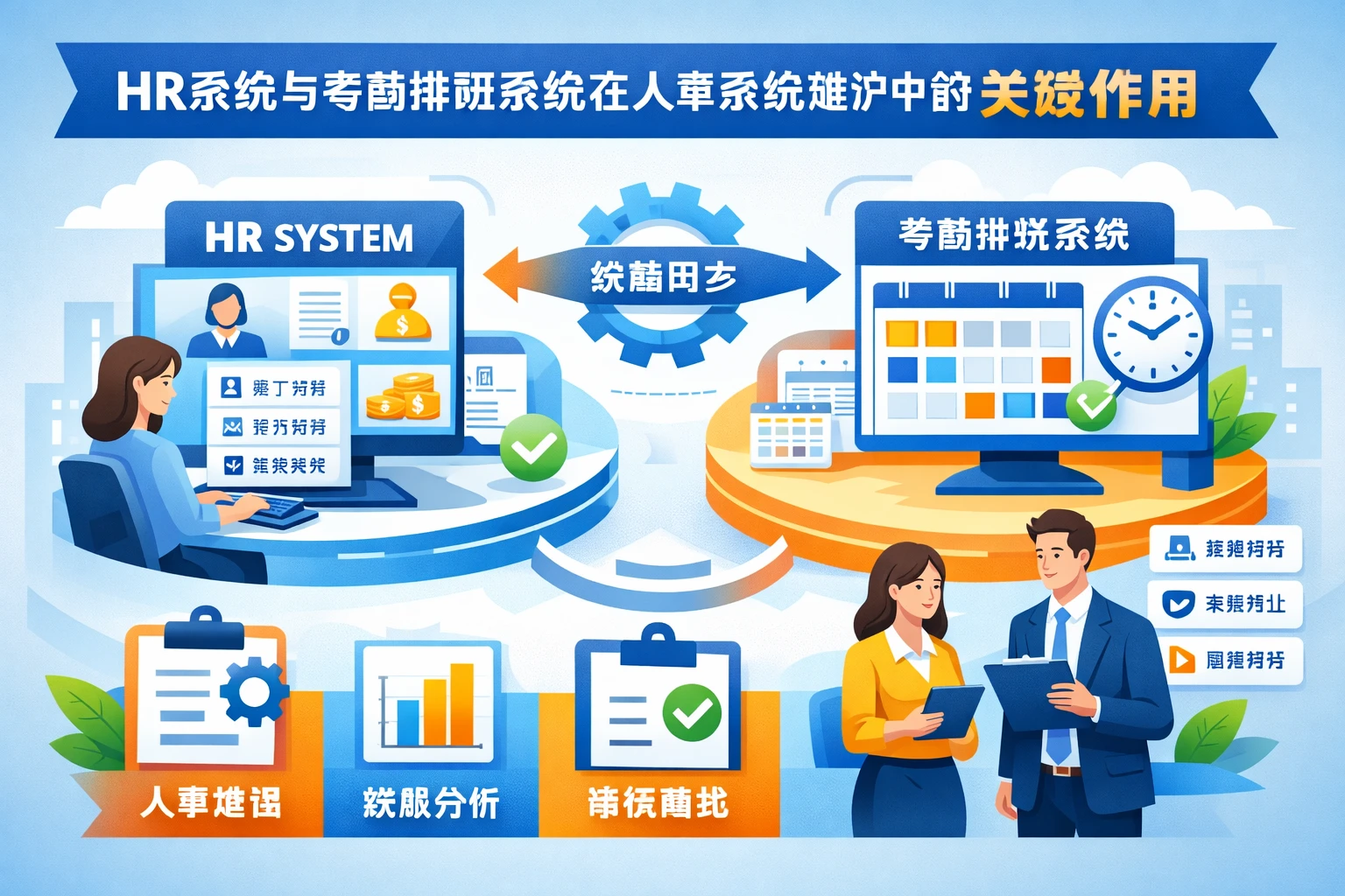 HR系统与考勤排班系统在人事系统维护中的关键作用