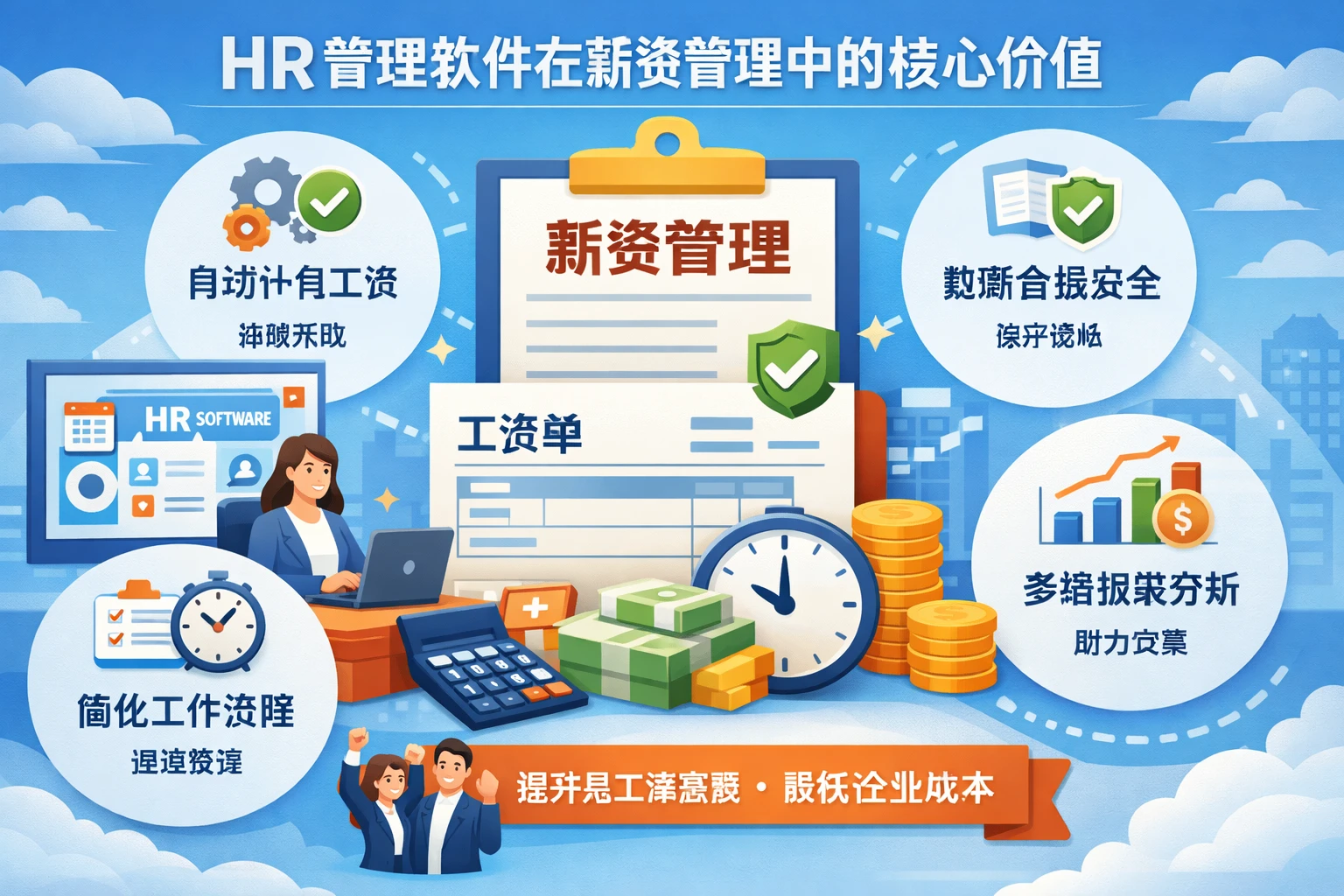 HR管理软件在薪资管理中的核心价值