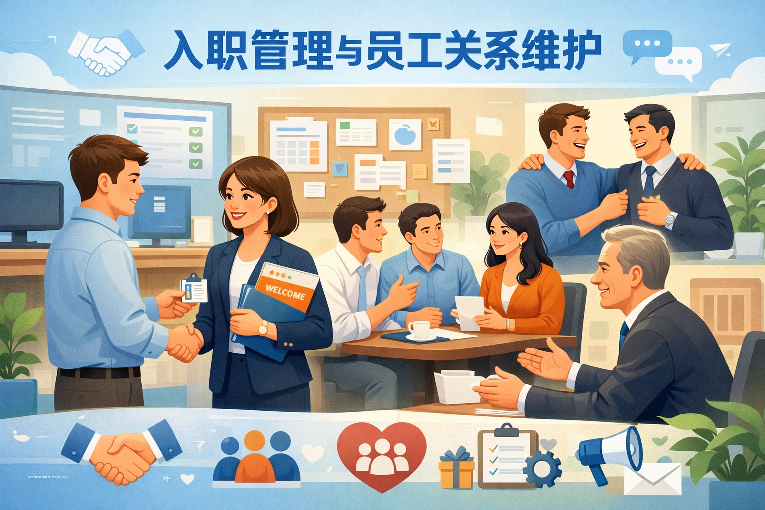 入职管理与员工关系维护