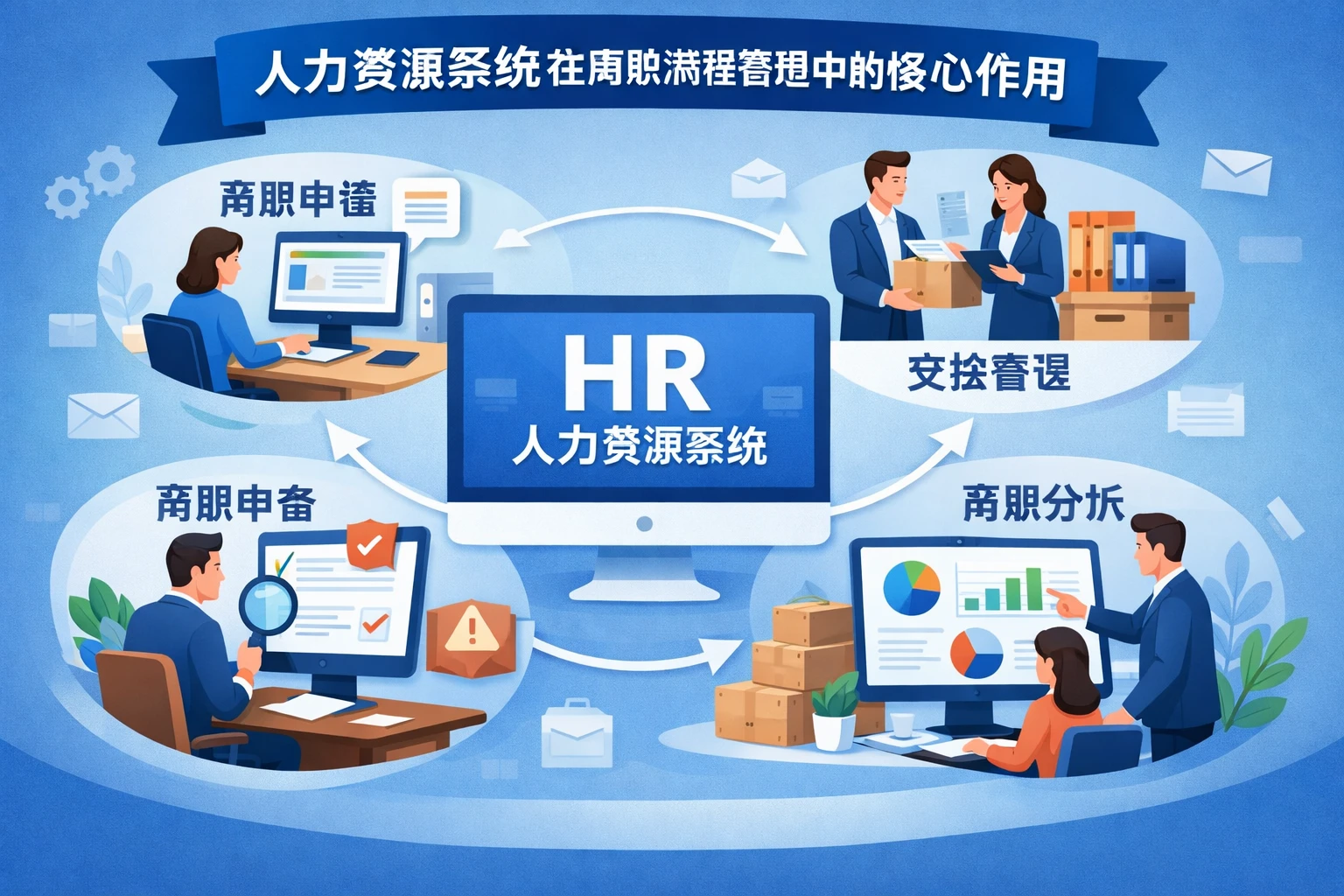 人力资源系统在离职流程管理中的核心作用