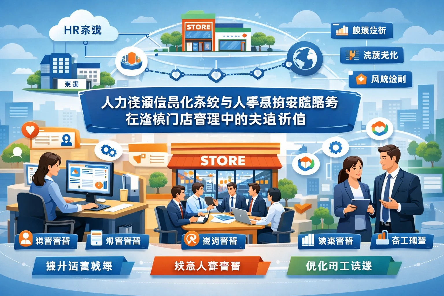 人力资源信息化系统与人事系统实施服务在连锁门店管理中的关键价值