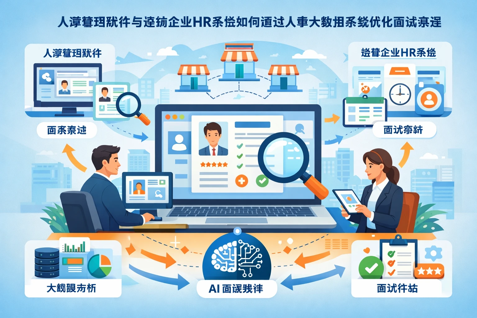 人事管理软件与连锁企业HR系统如何通过人事大数据系统优化面试流程