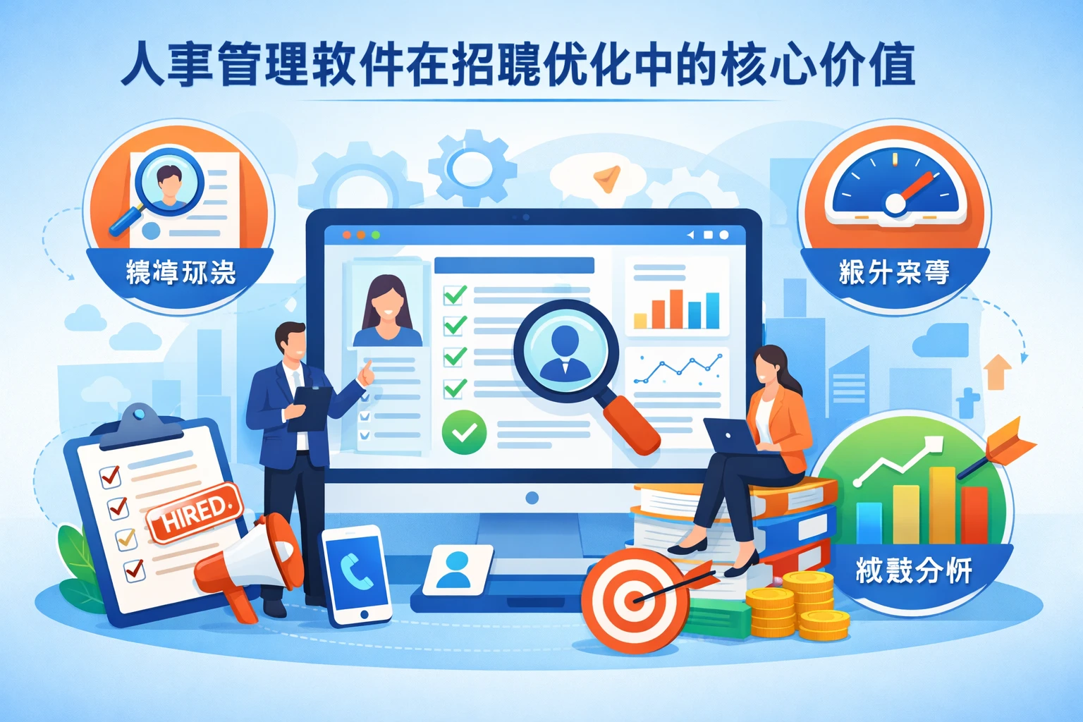 人事管理软件在招聘优化中的核心价值