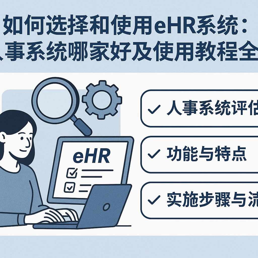 如何选择和使用eHR系统：人事系统哪家好及使用教程全解析