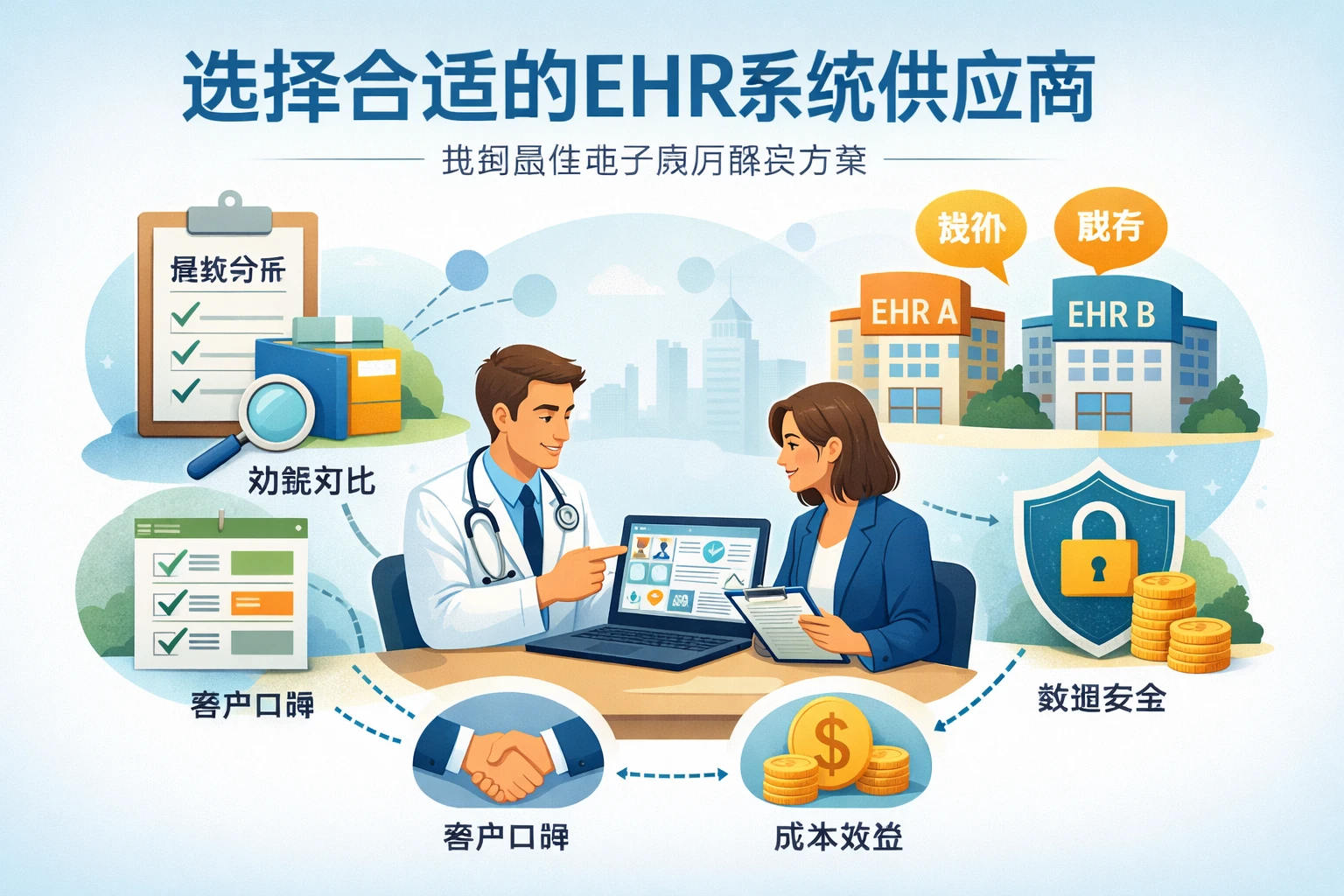 选择合适的EHR系统供应商
