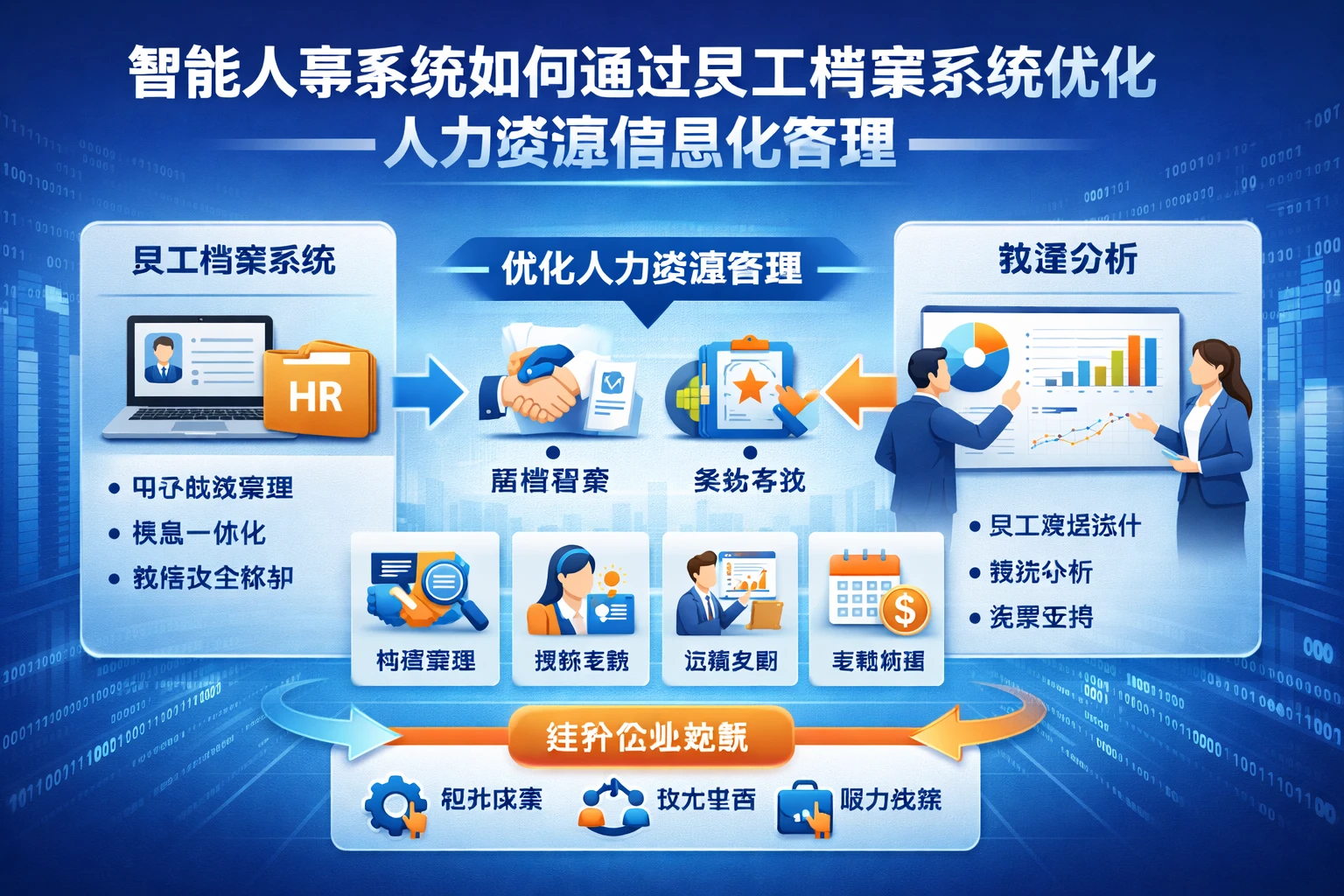 智能人事系统如何通过员工档案系统优化人力资源信息化管理