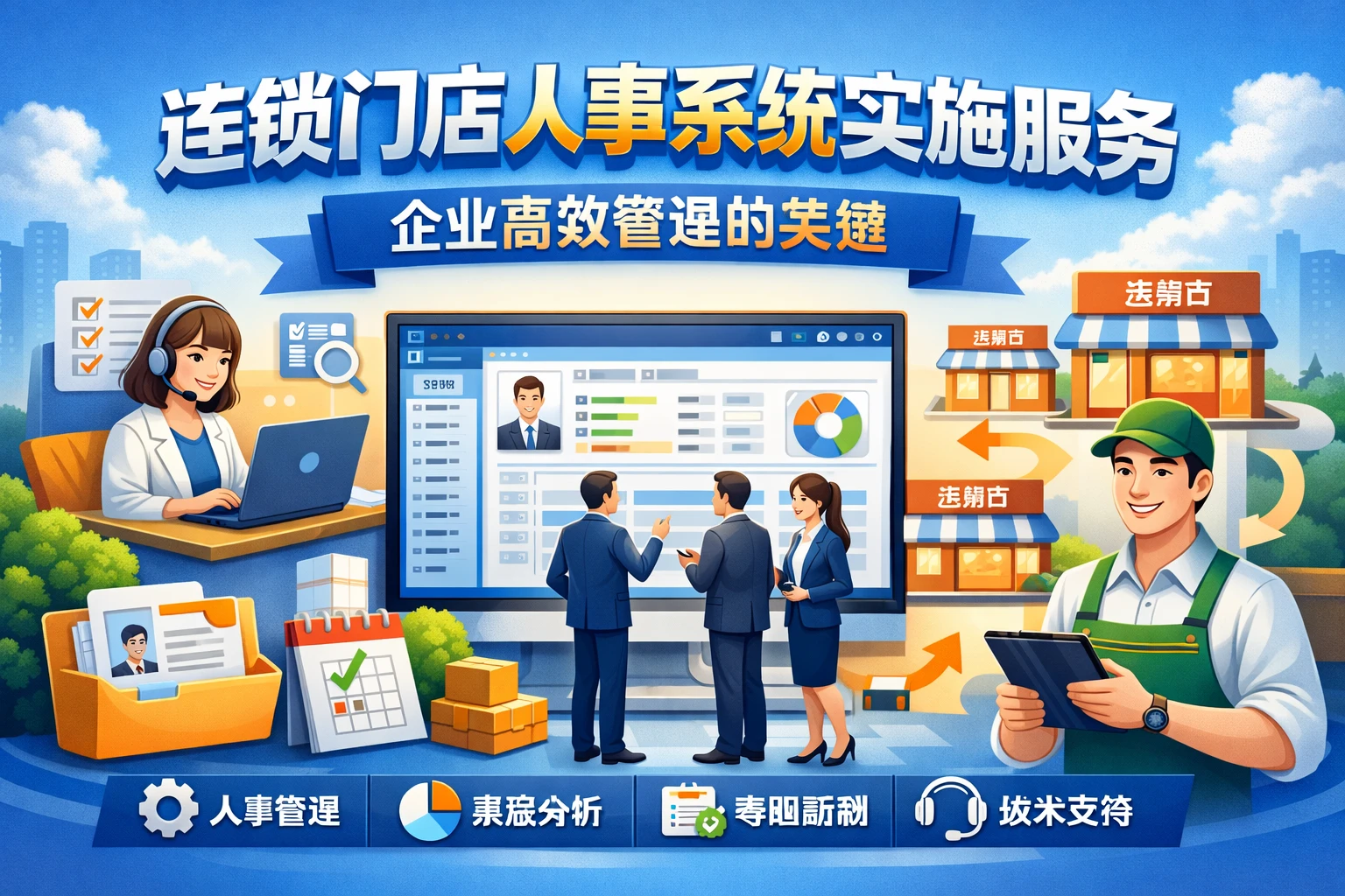 连锁门店人事系统实施服务：企业高效管理的关键