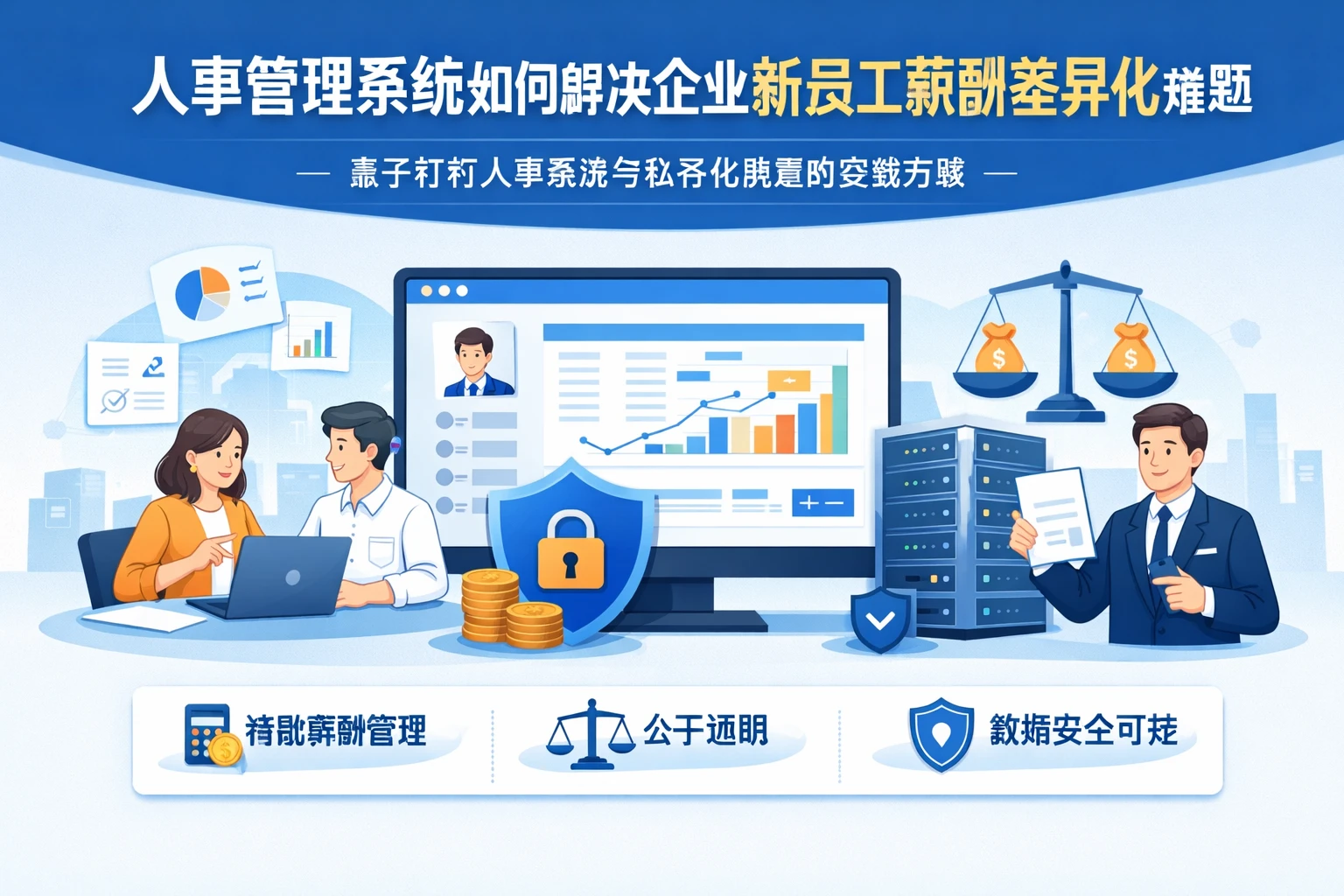 人事管理系统如何解决企业新员工薪酬差异化难题——基于钉钉人事系统与私有化部署的实践方案