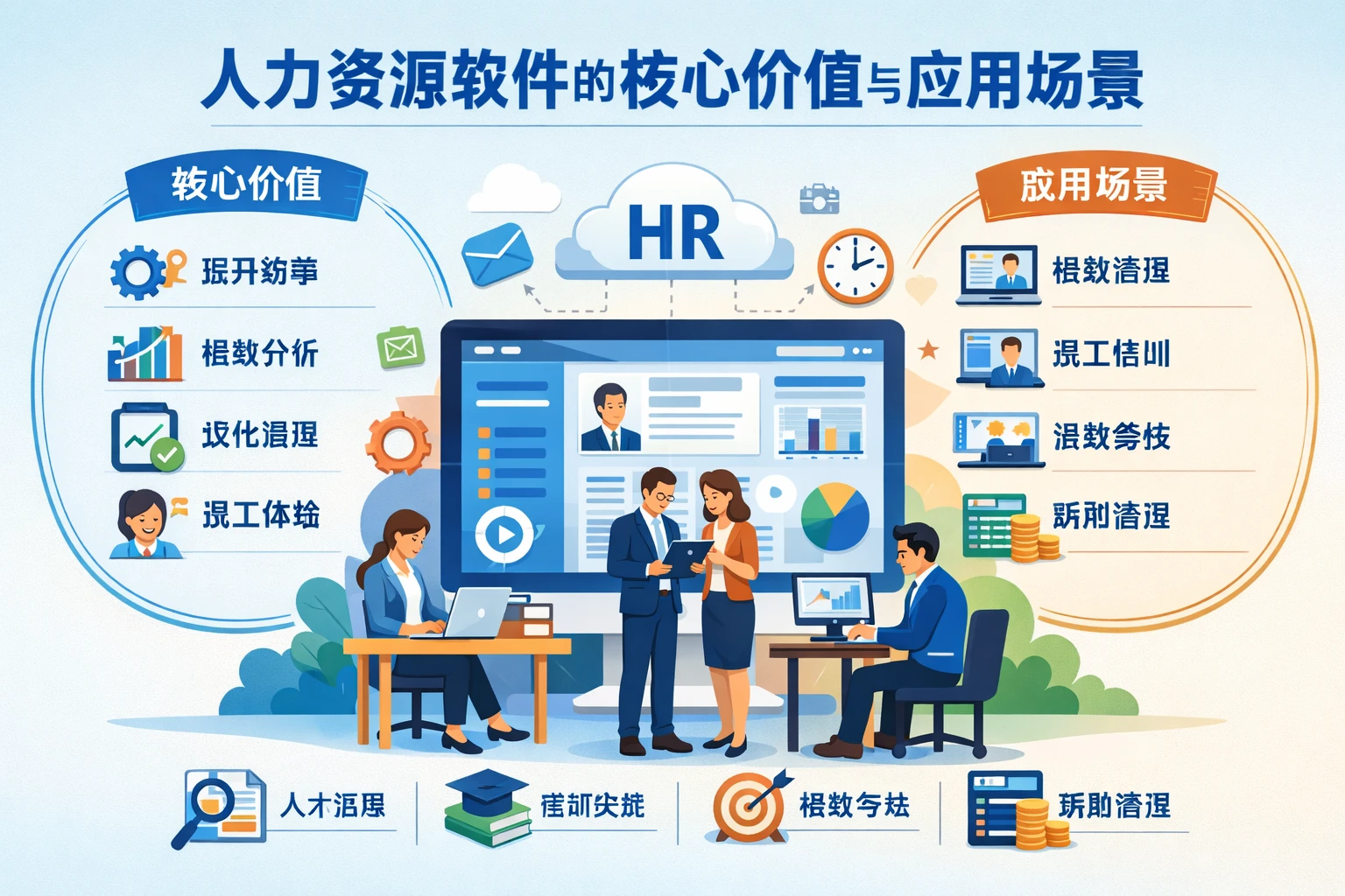 人力资源软件的核心价值与应用场景
