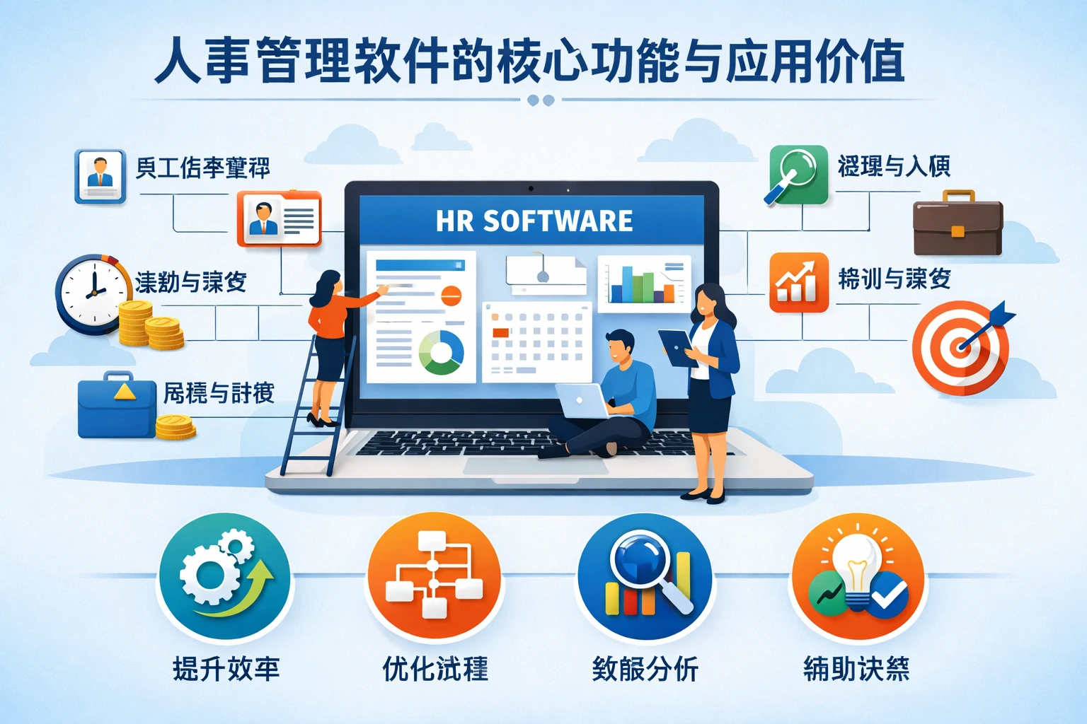 人事管理软件的核心功能与应用价值