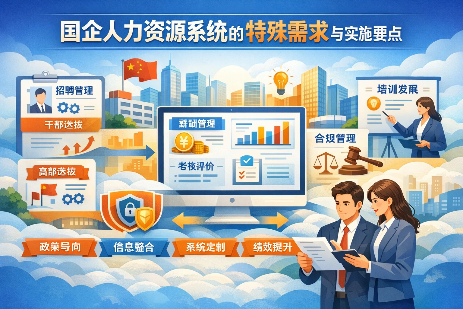 国企人力资源系统的特殊需求与实施要点