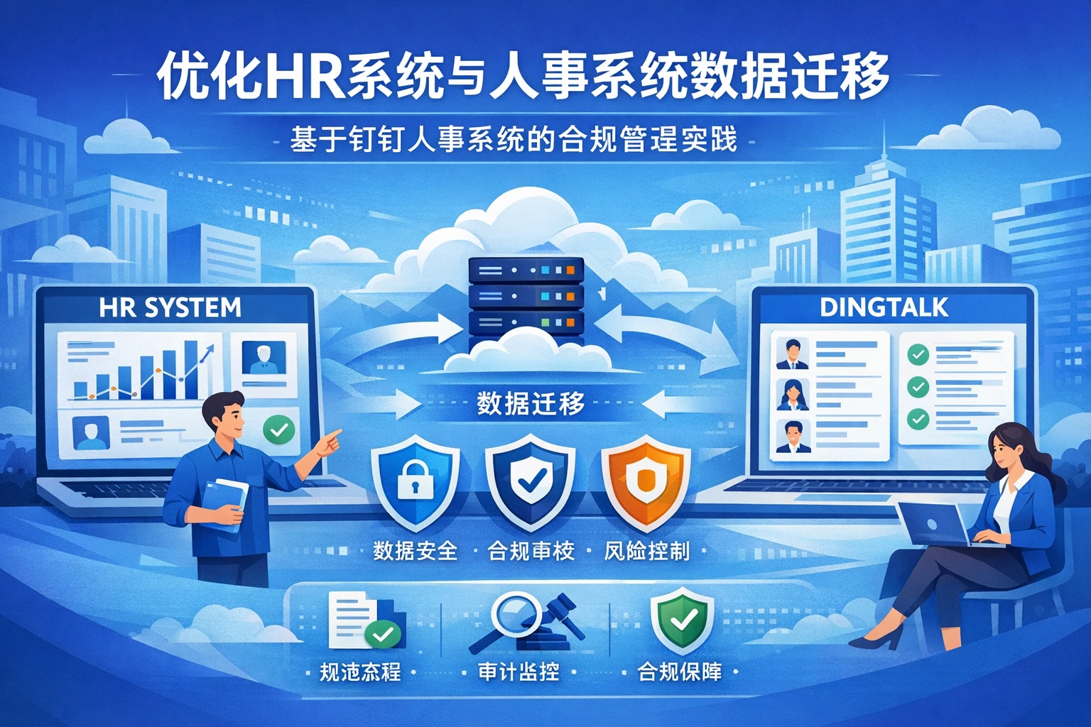 优化HR系统与人事系统数据迁移：基于钉钉人事系统的合规管理实践
