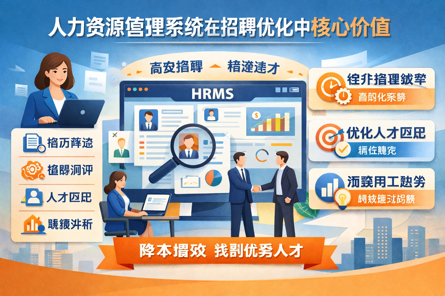 人力资源管理系统在招聘优化中的核心价值