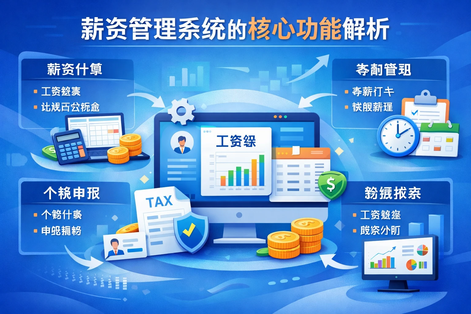 薪资管理系统的核心功能解析