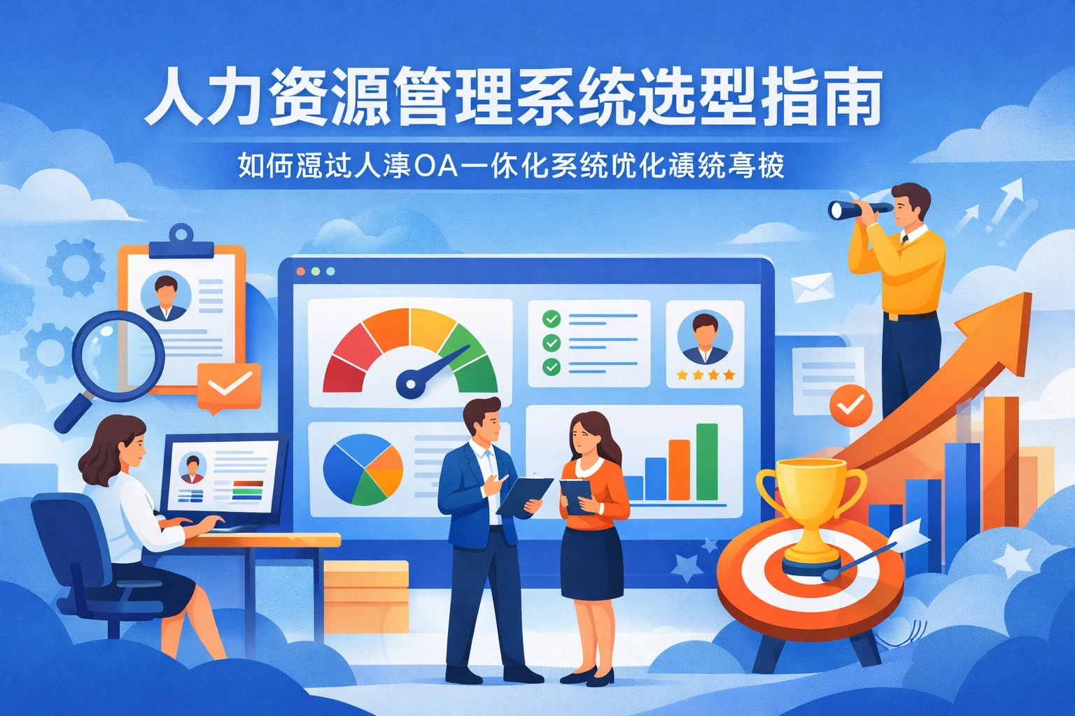 人力资源管理系统选型指南：如何通过人事OA一体化系统优化绩效考核