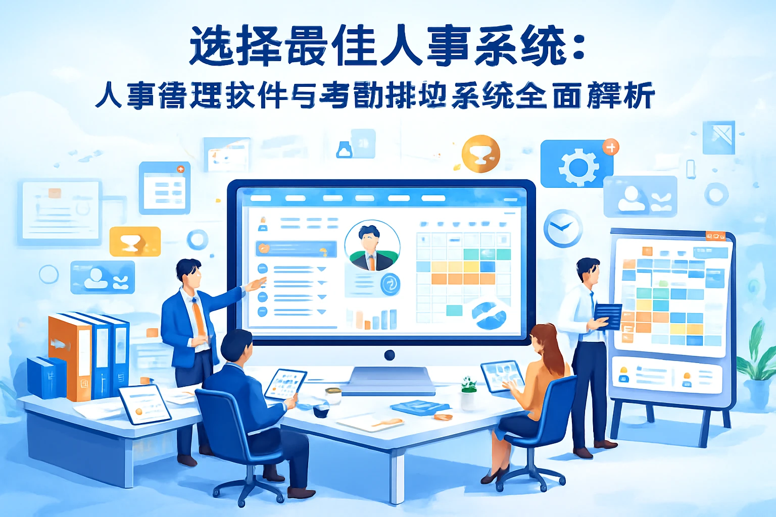 选择最佳人事系统：人事管理软件与考勤排班系统全面解析