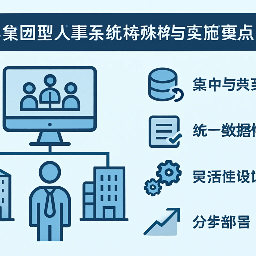 集团型人事系统的特殊架构与实施要点