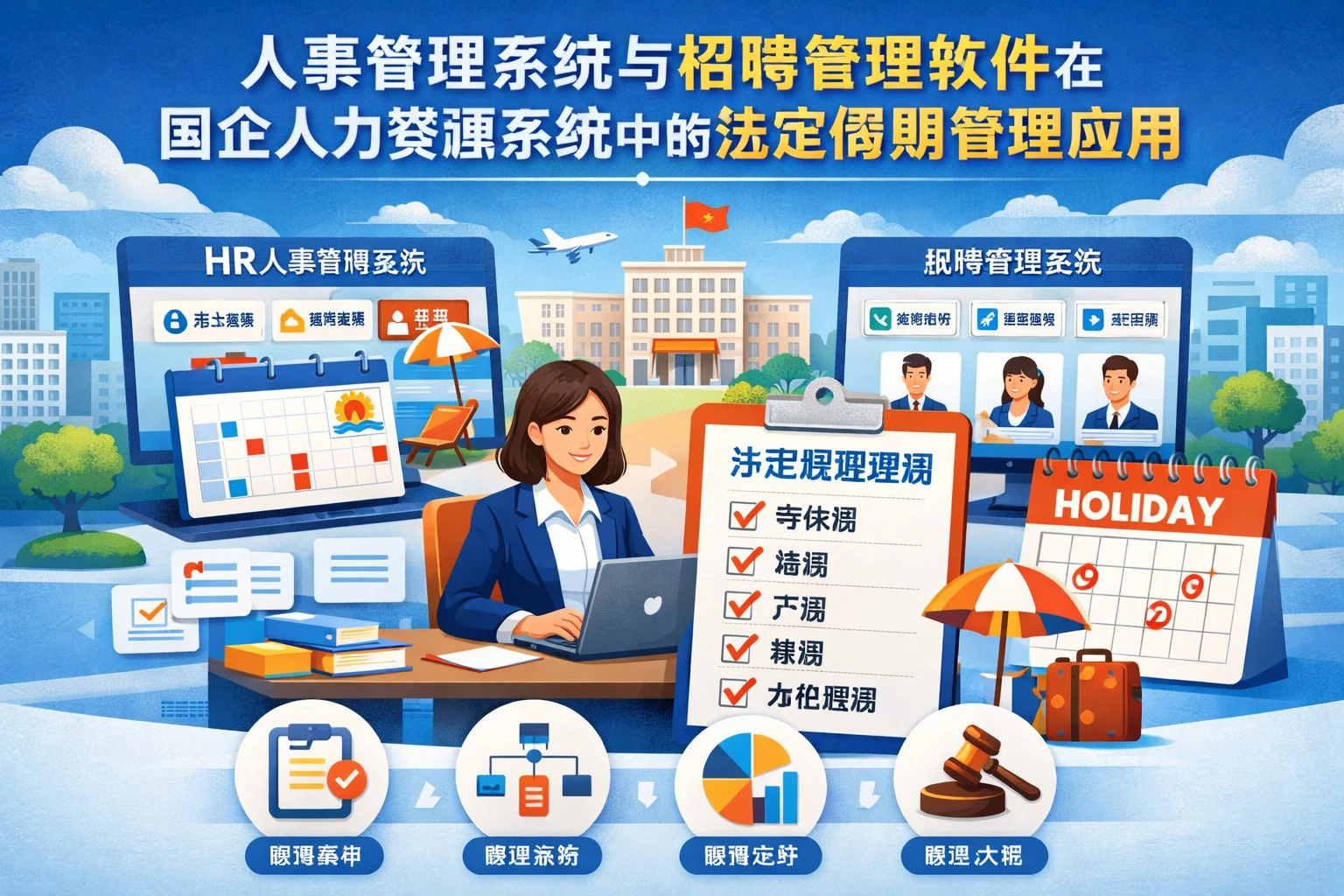 人事管理系统与招聘管理软件在国企人力资源系统中的法定假期管理应用