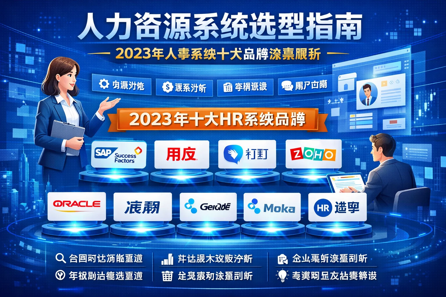 人力资源系统选型指南：2023年人事系统十大品牌深度解析