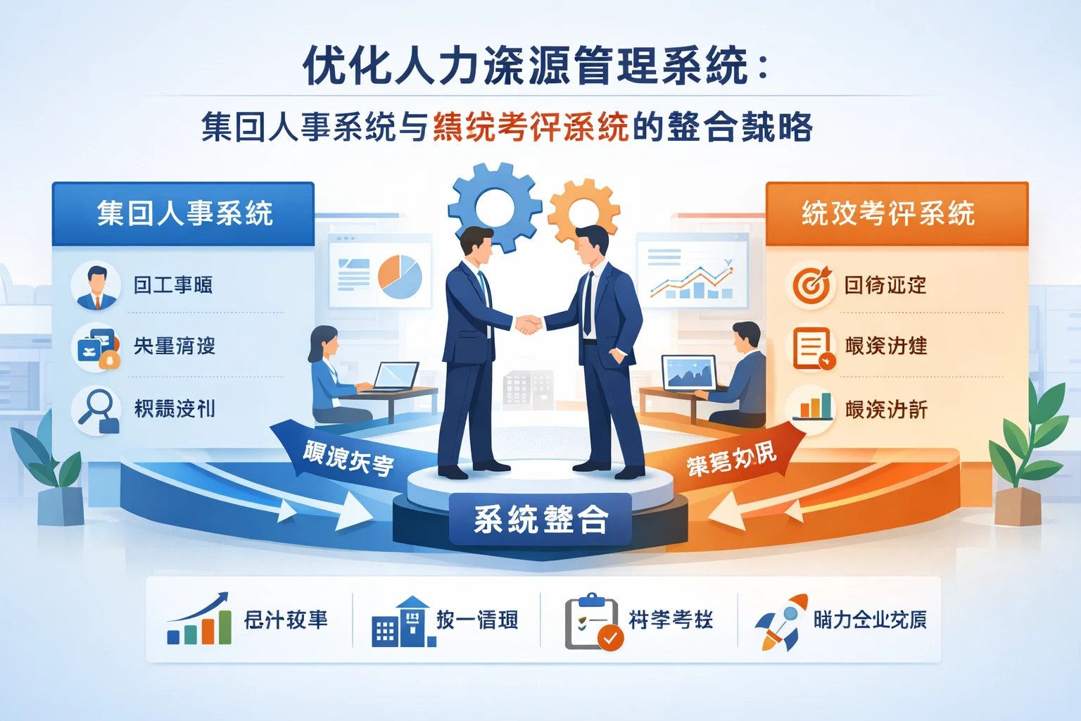 优化人力资源管理系统：集团人事系统与绩效考评系统的整合策略