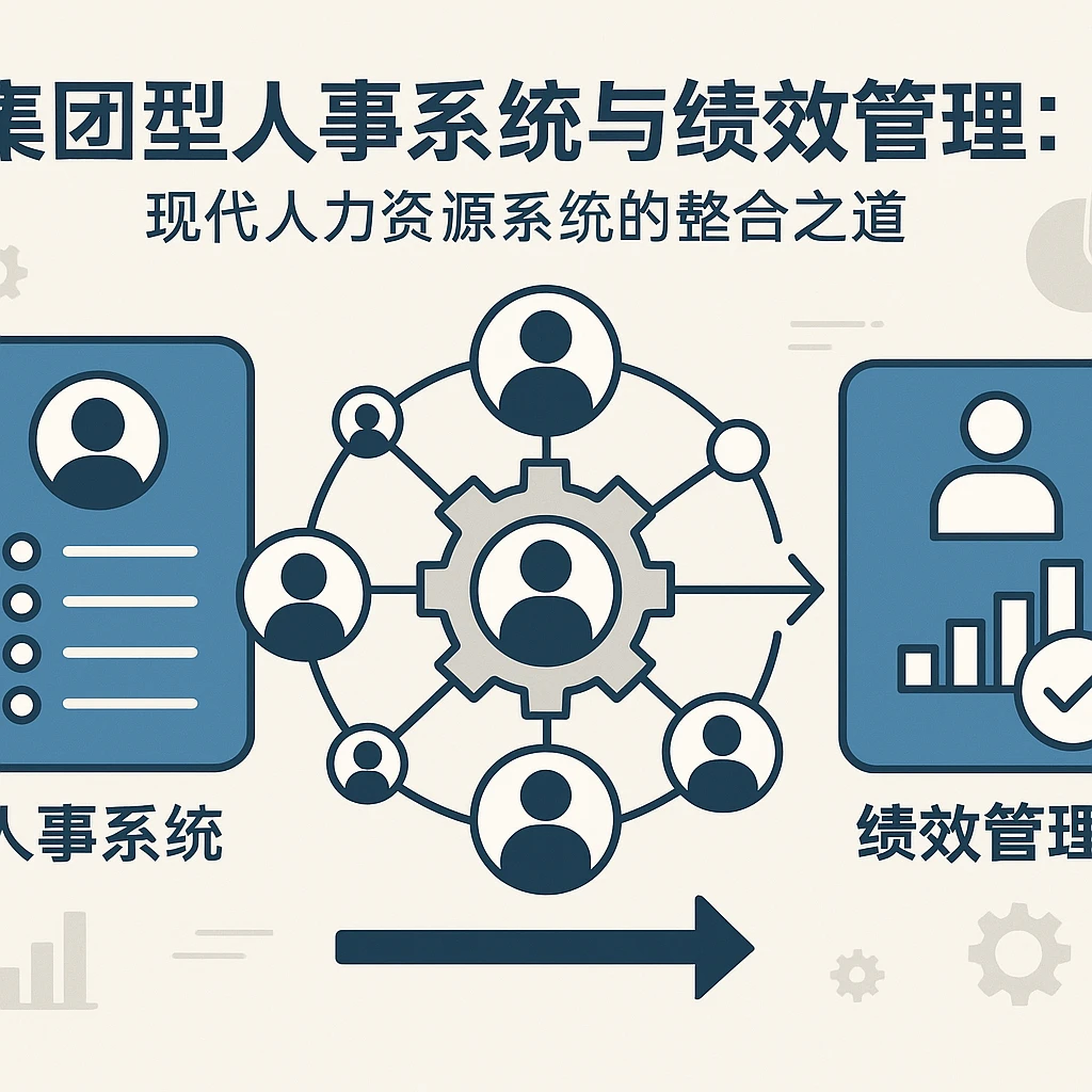 集团型人事系统与绩效管理：现代人力资源系统的整合之道
