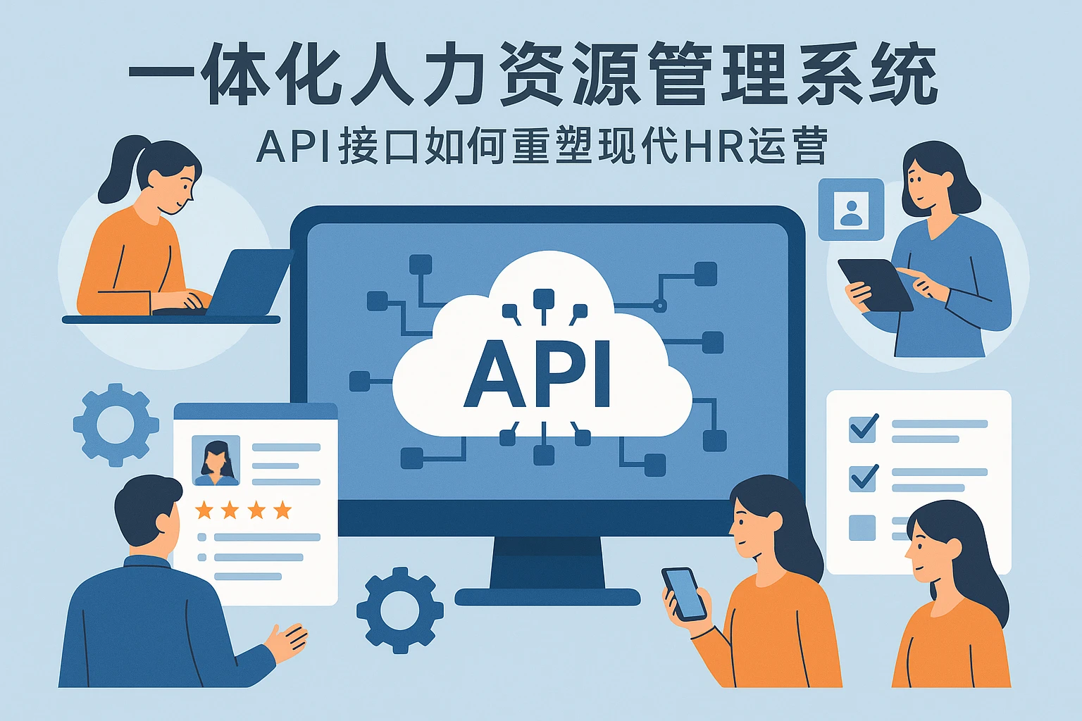 一体化人力资源管理系统:API接口如何重塑现代HR运营