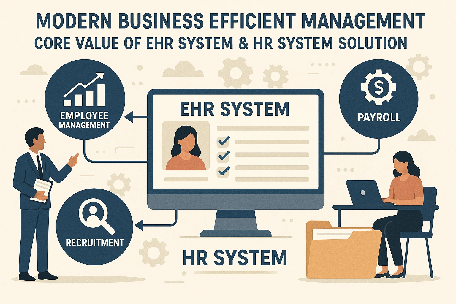 现代企业高效管理:EHR系统与人事系统解决方案的核心价值