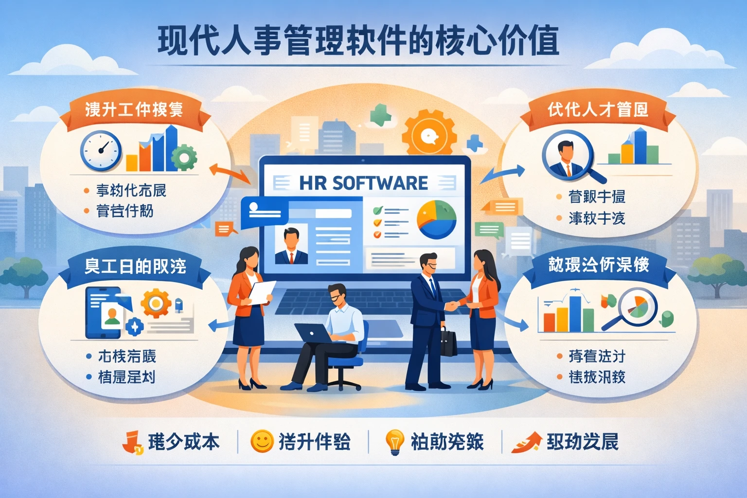现代人事管理软件的核心价值