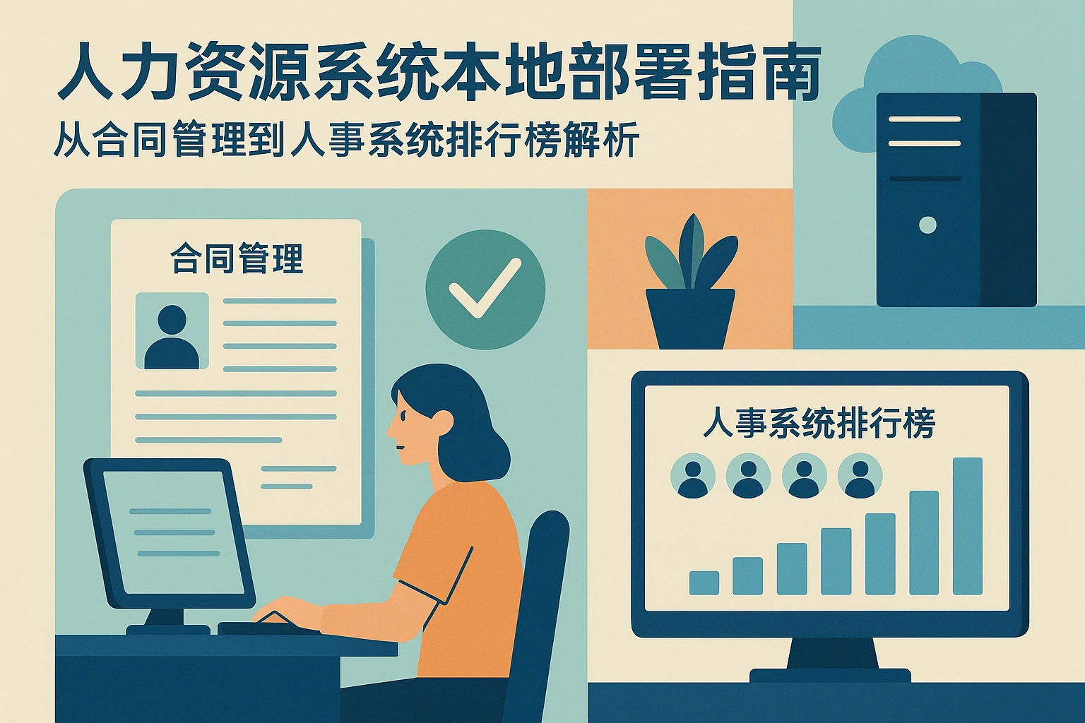 人力资源系统本地部署指南:从合同管理到人事系统排行榜解析