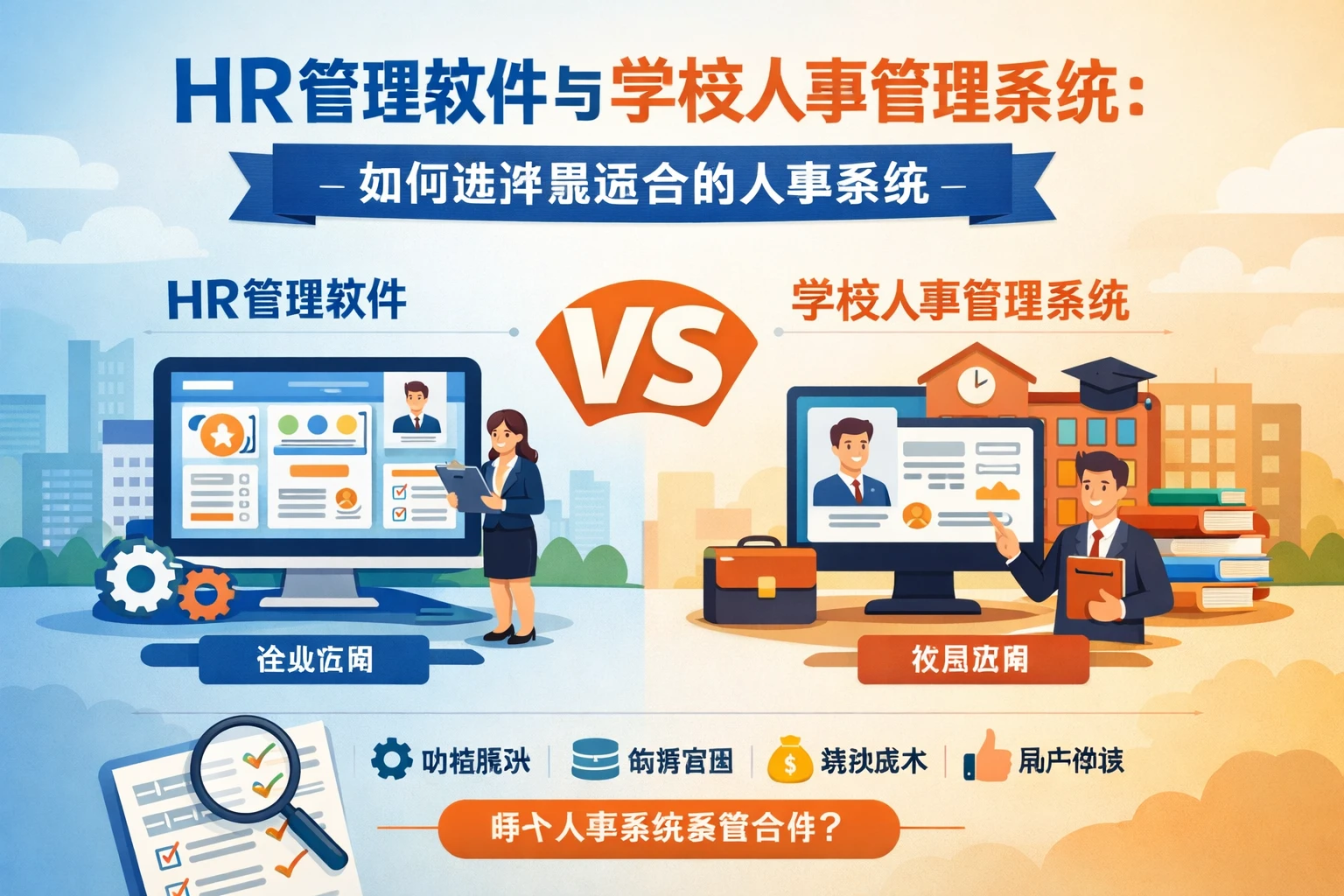 HR管理软件与学校人事管理系统：如何选择最适合的人事系统