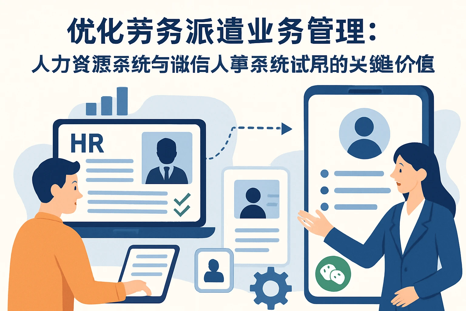 优化劳务派遣业务管理:人力资源系统与微信人事系统试用的关键价值