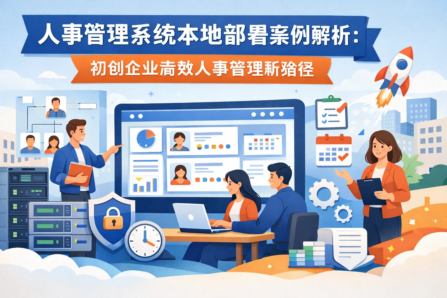人事管理系统本地部署案例解析：初创企业高效人事管理新路径