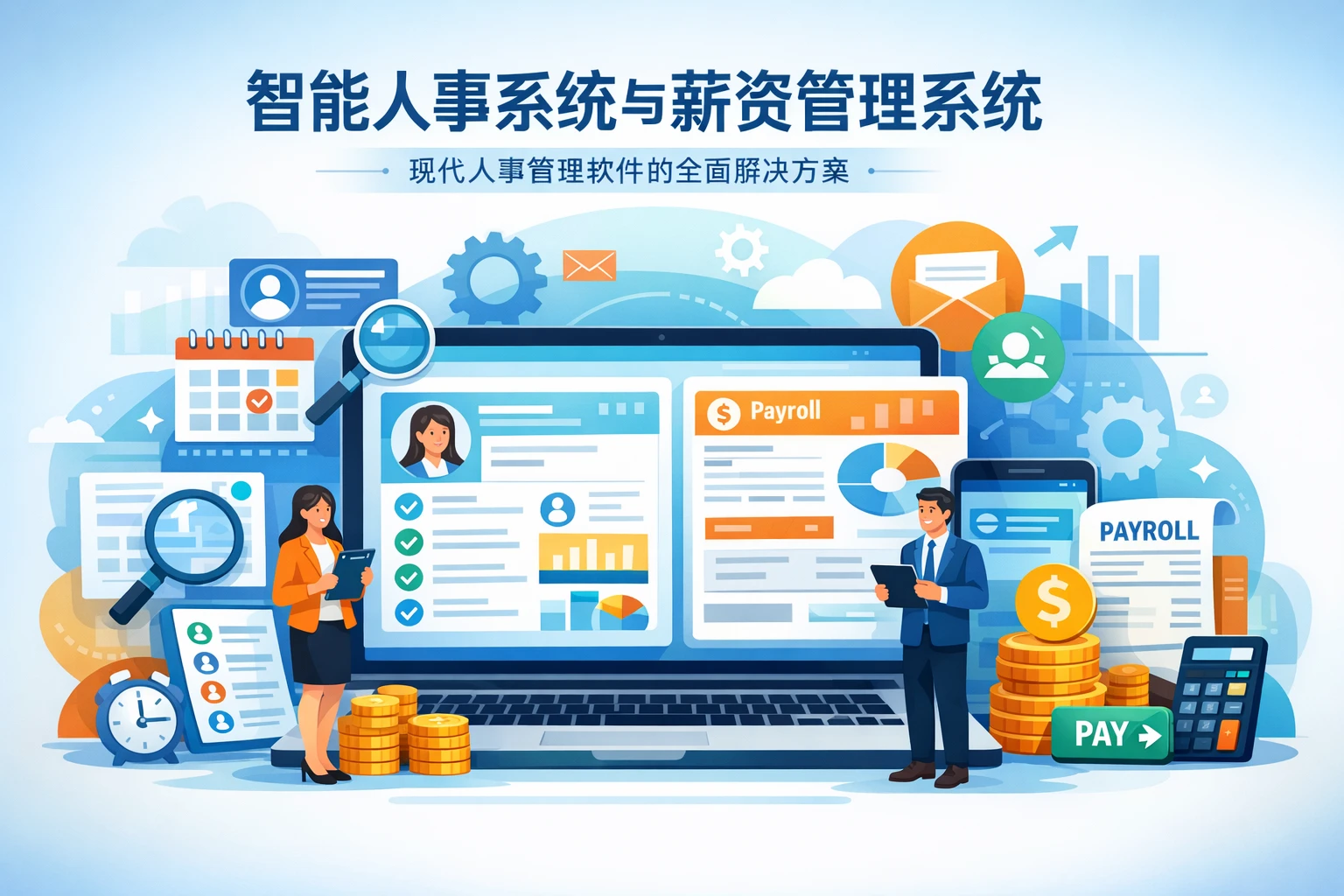 智能人事系统与薪资管理系统：现代人事管理软件的全面解决方案
