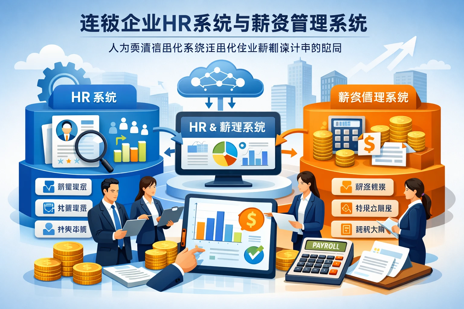 连锁企业HR系统与薪资管理系统：人力资源信息化系统在现代企业薪酬设计中的应用