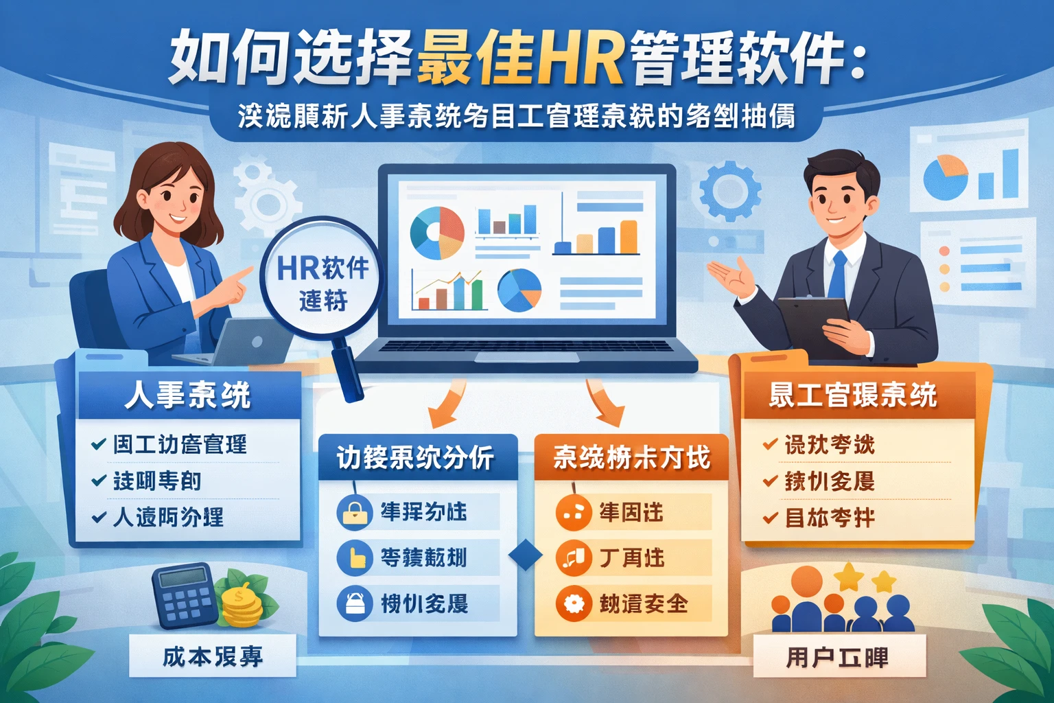 如何选择最佳HR管理软件：深度解析人事系统与员工管理系统的选型指南