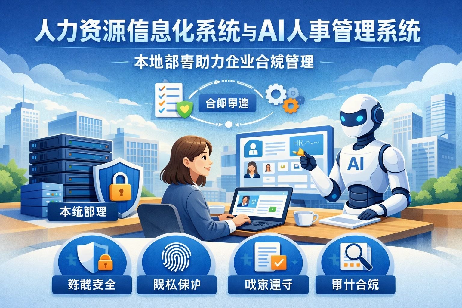 人力资源信息化系统与AI人事管理系统：本地部署助力企业合规管理