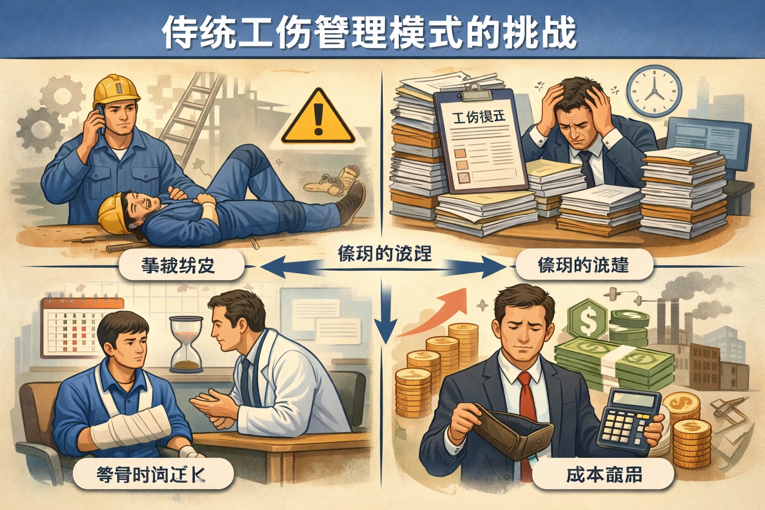 传统工伤管理模式的挑战